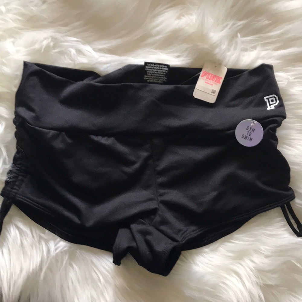 PINK VICTORIA’S SECRET GYM TO SWIM SHORTIE - Picture 4 of 4